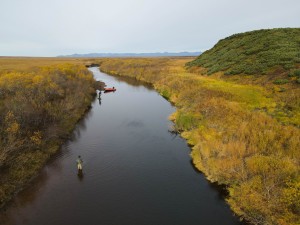 Реки Северо-Западной Камчатки протекают по тундровой местности и невелики по размерам. 