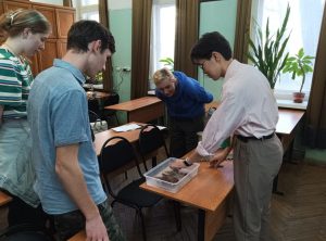 Кафедра ихтиологии во время Дня открытых дверей МГУ