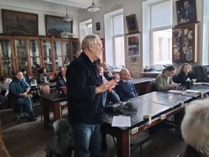 Защита выпускной квалификационной работы магистром кафедры Е Пэйяо