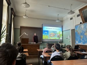 Первый год работы школьного ихтиологического кружка