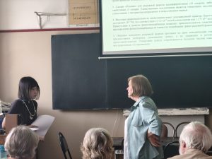 Защиты выпускных квалификационных работ магистров кафедры